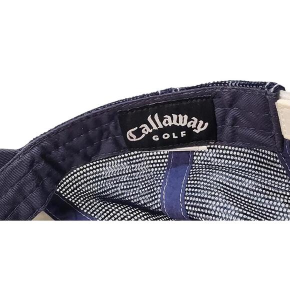 Callaway Golf Mesh Back Strapback Baseball Hat Cap - Picture 8 of 11